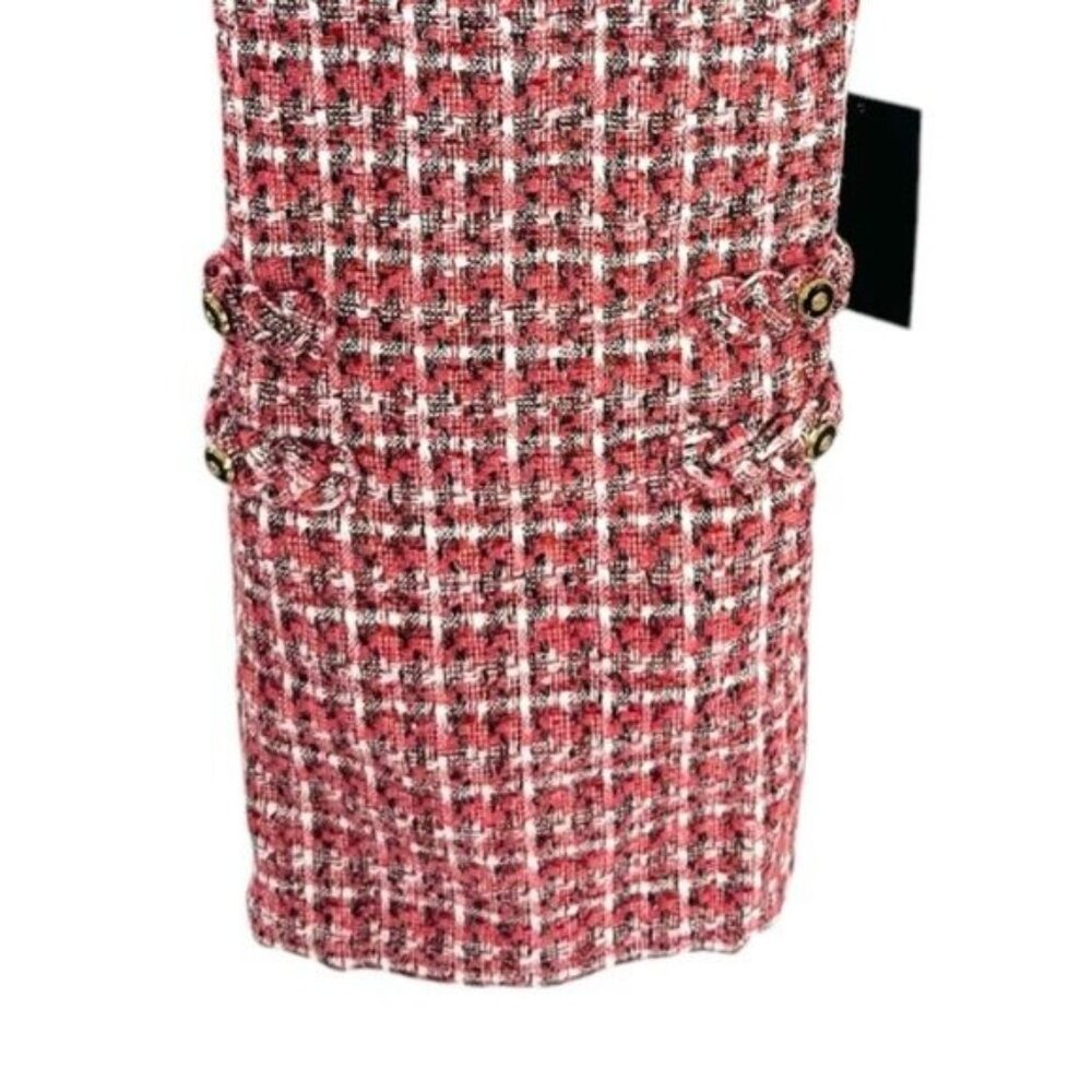 Tuckernuck | NEW Magnolia Tweed Short Sleeve Crew Neck Jackie Mini Dress Size XL - Picture 7 of 12